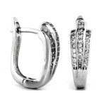 kolczyki srebro bez cyrkonii