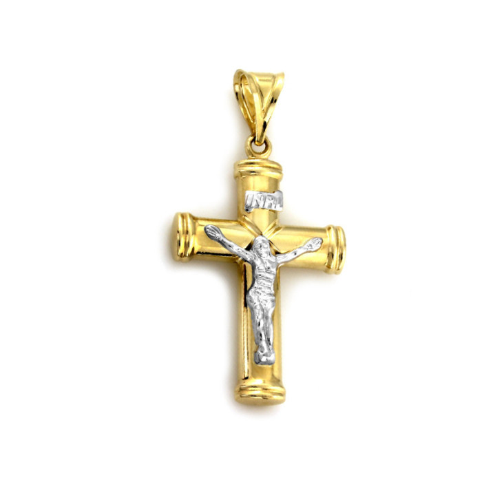 złota zawieszka bez kamieni