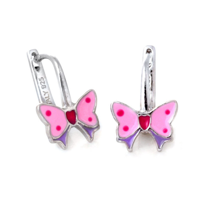 kolczyki 925 gładkie