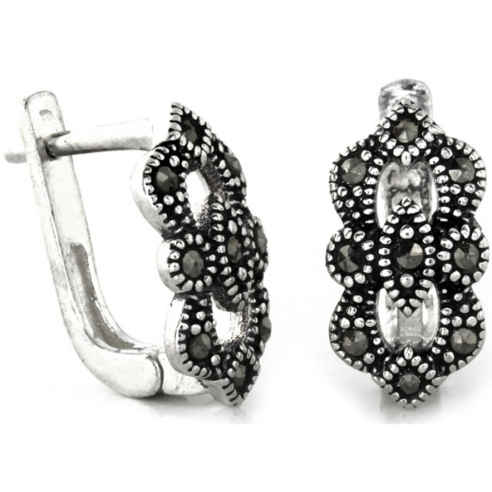 kolczyki srebro bez cyrkonii