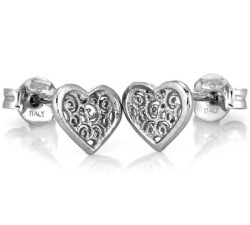 kolczyki 925 bez cyrkonii