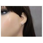 kolczyki 925 sztyfty gładkie