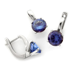 zestaw biżuterii ze srebra