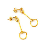 srebrne kolczyki sztyft bez cyrkonii