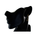 srebrne kolczyki na sztyfcie