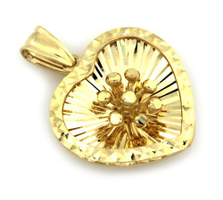 złota przywieszki bez cyrkonii