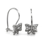 kolczyki 925 bigiel otwarty gładkie