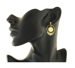 kolczyki złote bez cyrkonii