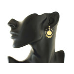 kolczyki złote bez cyrkonii