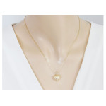 gładka złota zawieszka