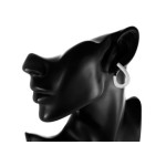 srebrne kolczyki angielskie