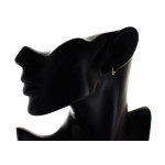 złote kolczyki na bigiel