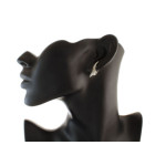 kolczyki srebro angielskie bez cyrkonii